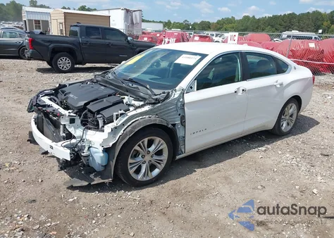 2014 Chevrolet Impala 2Lt из США, поврежденный, VIN 2G1125S34E9102507